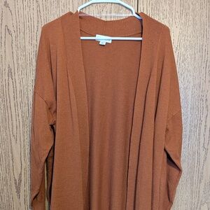 Ava & Viv Burnt Orange Cardigan